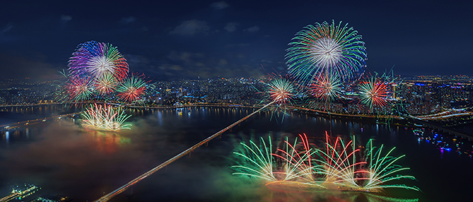 한화와 함께하는 서울세계 불꽃축제 사진