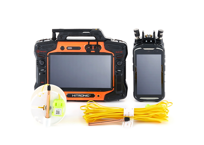 ㈜한화가 자체기술로 개발한 전자뇌관 하이트로닉(HiTRONIC)의 성능을 대폭 개선한 ㈜한화가 자체기술로 개발한 전자뇌관 하이트로닉(HiTRONIC)의 성능을 대폭 개선한